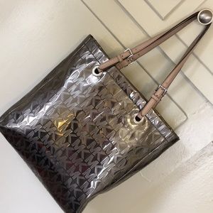 Metallic Michael Kors Shoulder Bag Purse